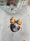 Disco ball new year sticker