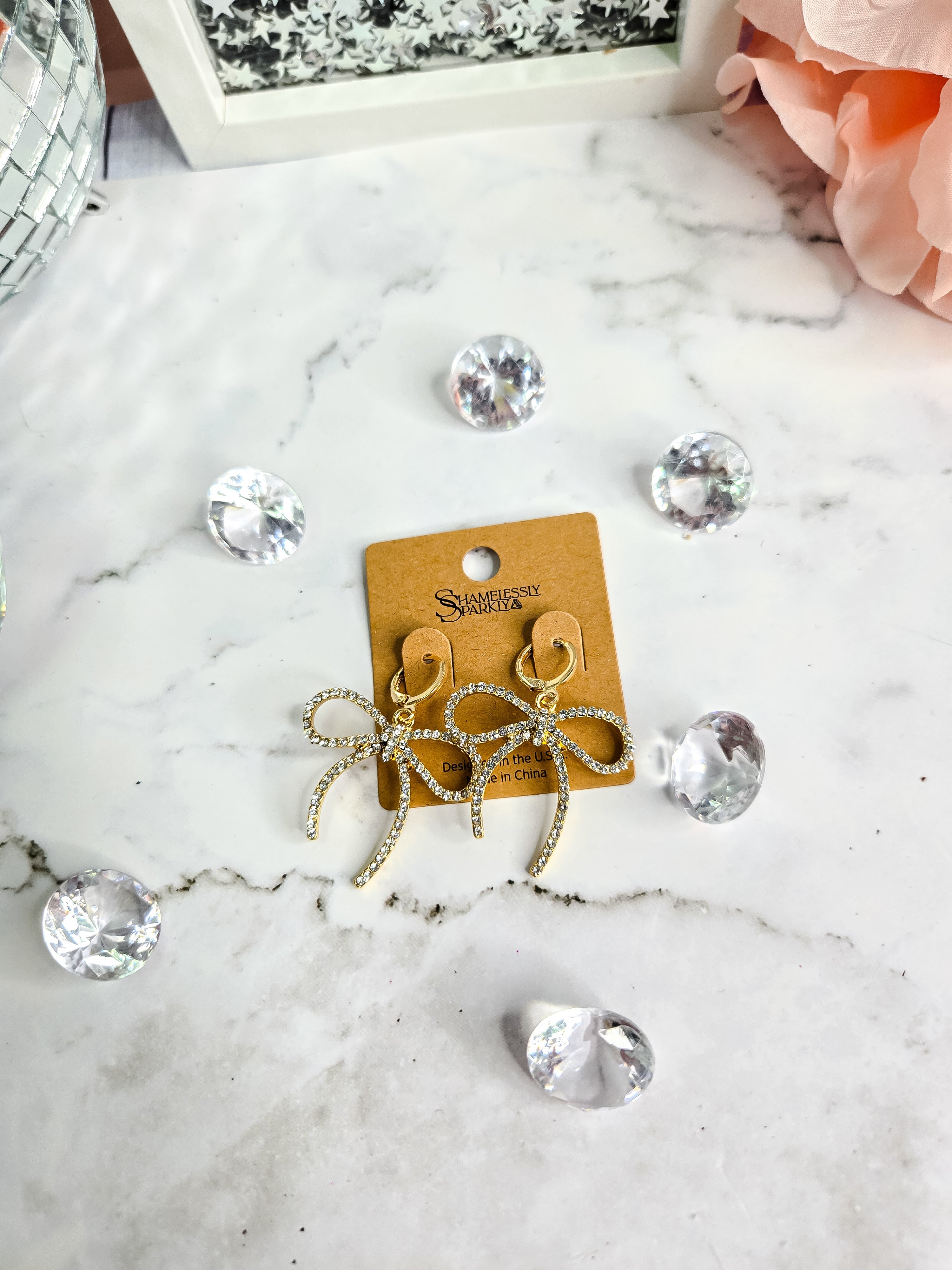 Anya bow knot earrings