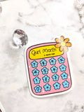 Girl math is always right sticker