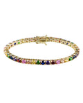Rainbow Tennis Bracelet
