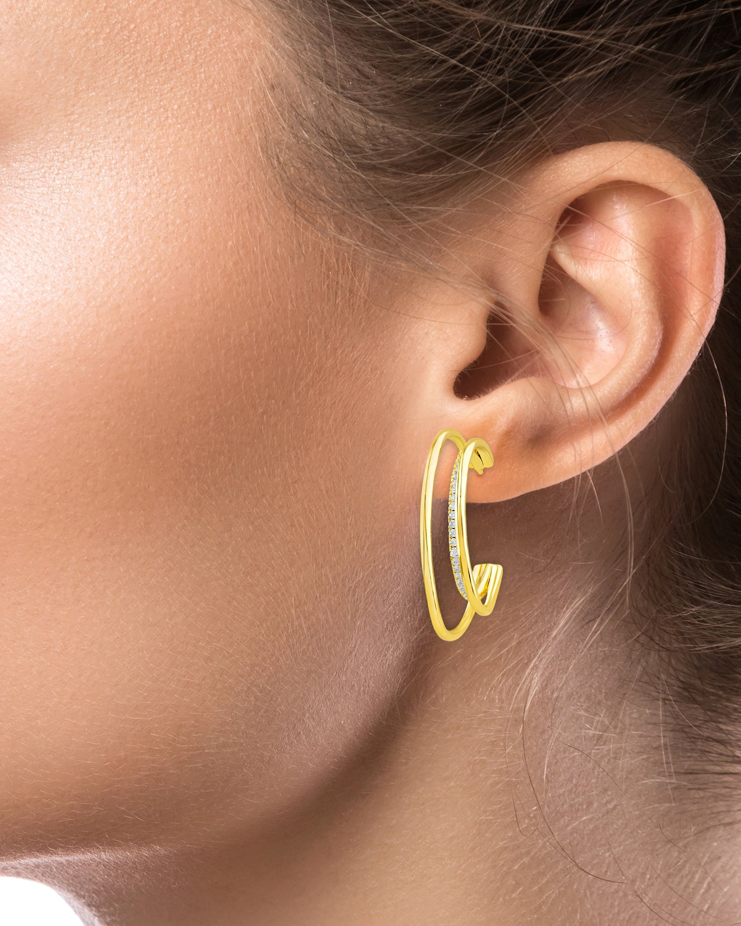Triple Hoop Earrings
