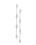 Marquise CZ Drop Earrings