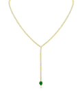 Pear Drop Y-Necklace