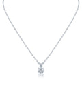 Classic Round Pendant Necklace