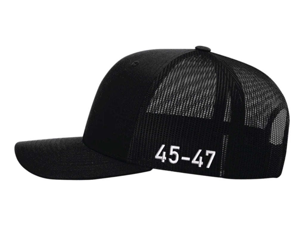TRUCKER - D.O.GE. Black w/Red Hat