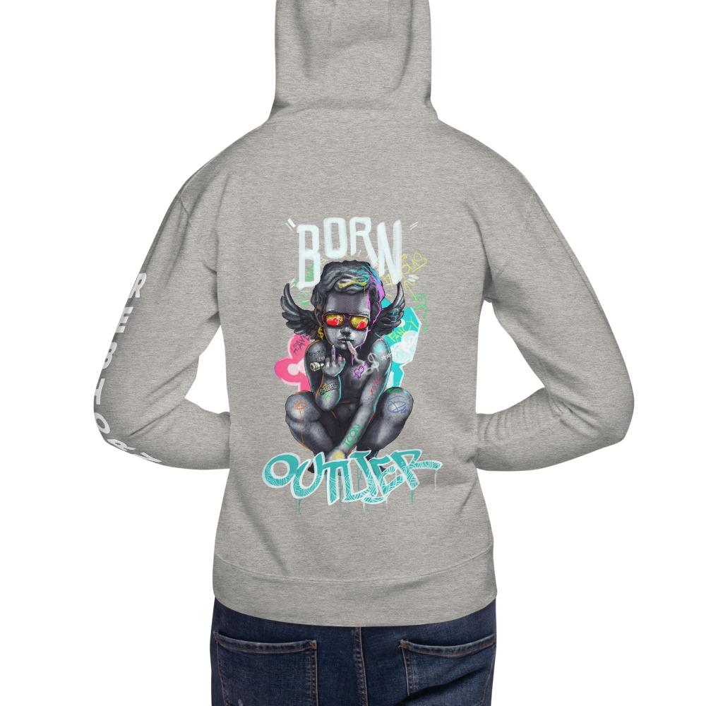 Born Outlier Premium Unisex Hoodie