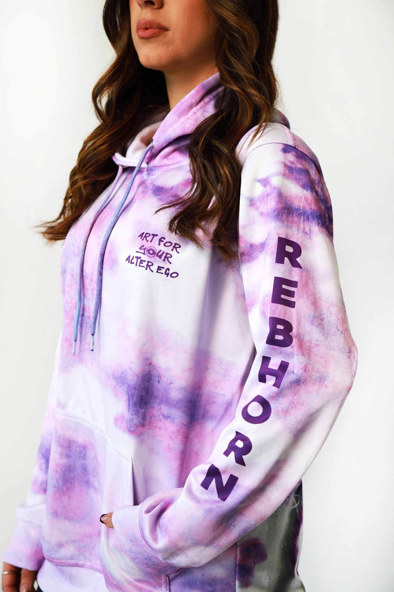 Claw Your Way Up Tie-Dye Pull-Over Hoodies