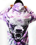 Claw Your Way Up Tie-Dye Pull-Over Hoodies