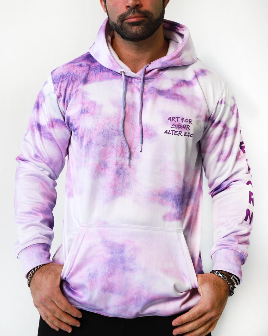Claw Your Way Up Tie-Dye Pull-Over Hoodies