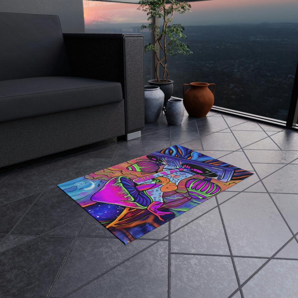 DJ Mushroom Rug