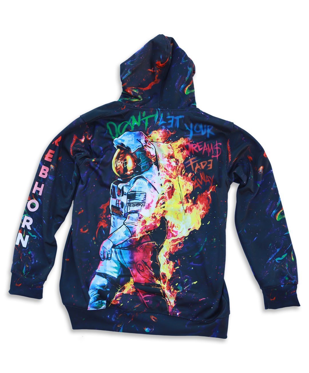 Don't Let Your Dreams Fade Away Tie-Dye Pull-Over Hoodies