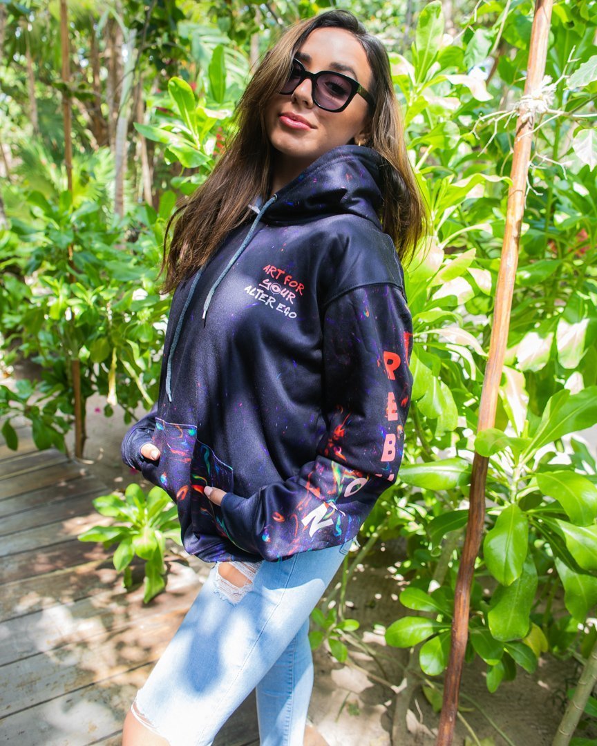 Don't Let Your Dreams Fade Away Tie-Dye Pull-Over Hoodies