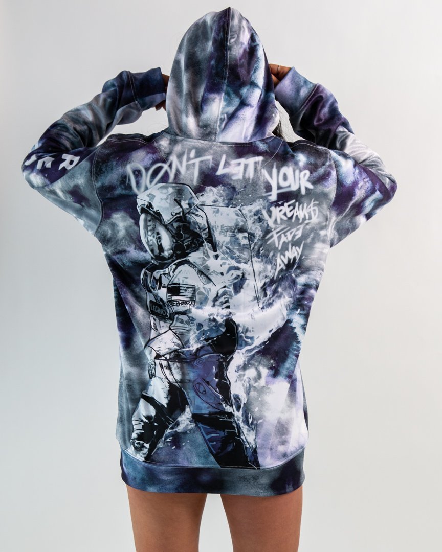 Don't Let Your Dreams Fade Away Tie-Dye Pull-Over Hoodies