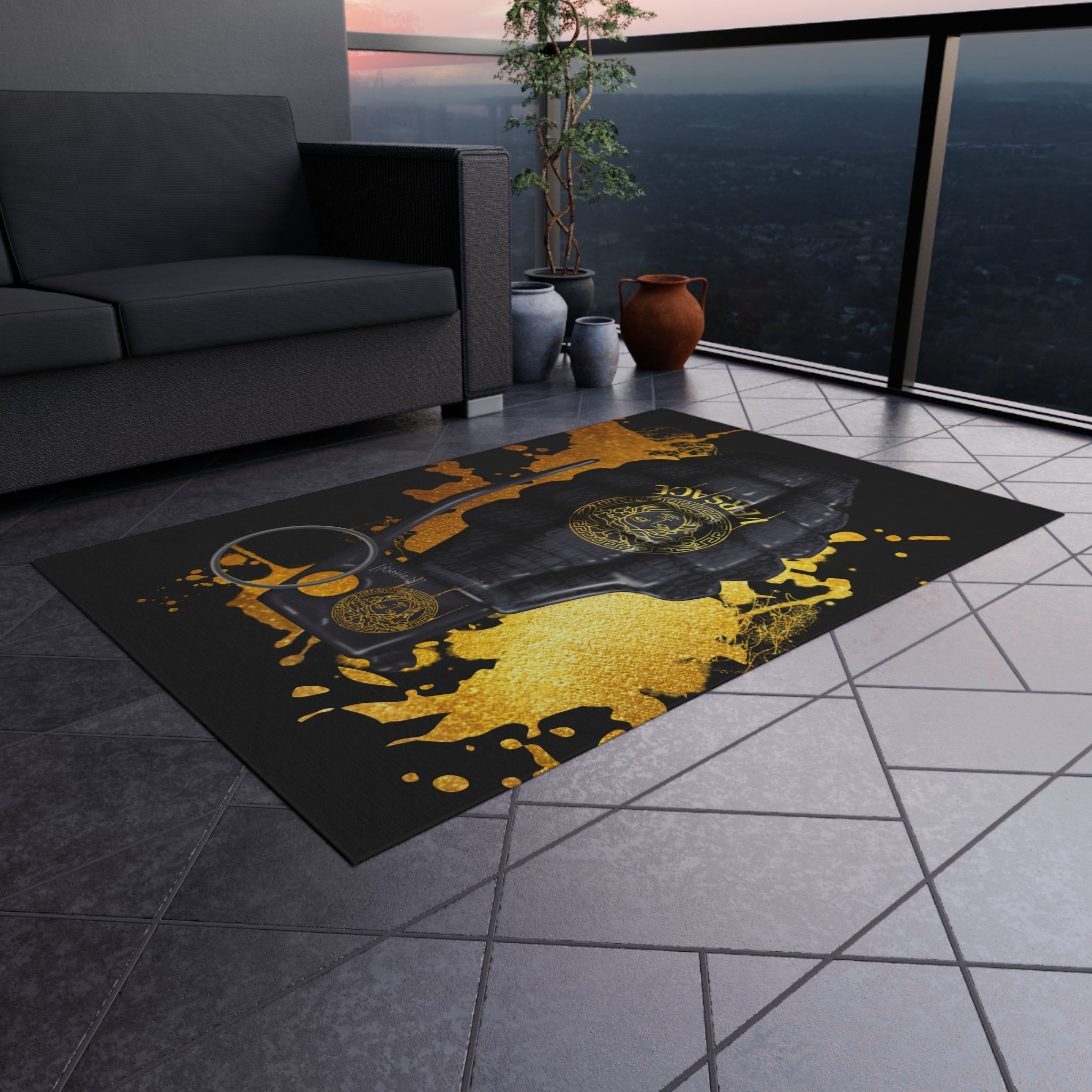 Grenades Versace-LUX Rug