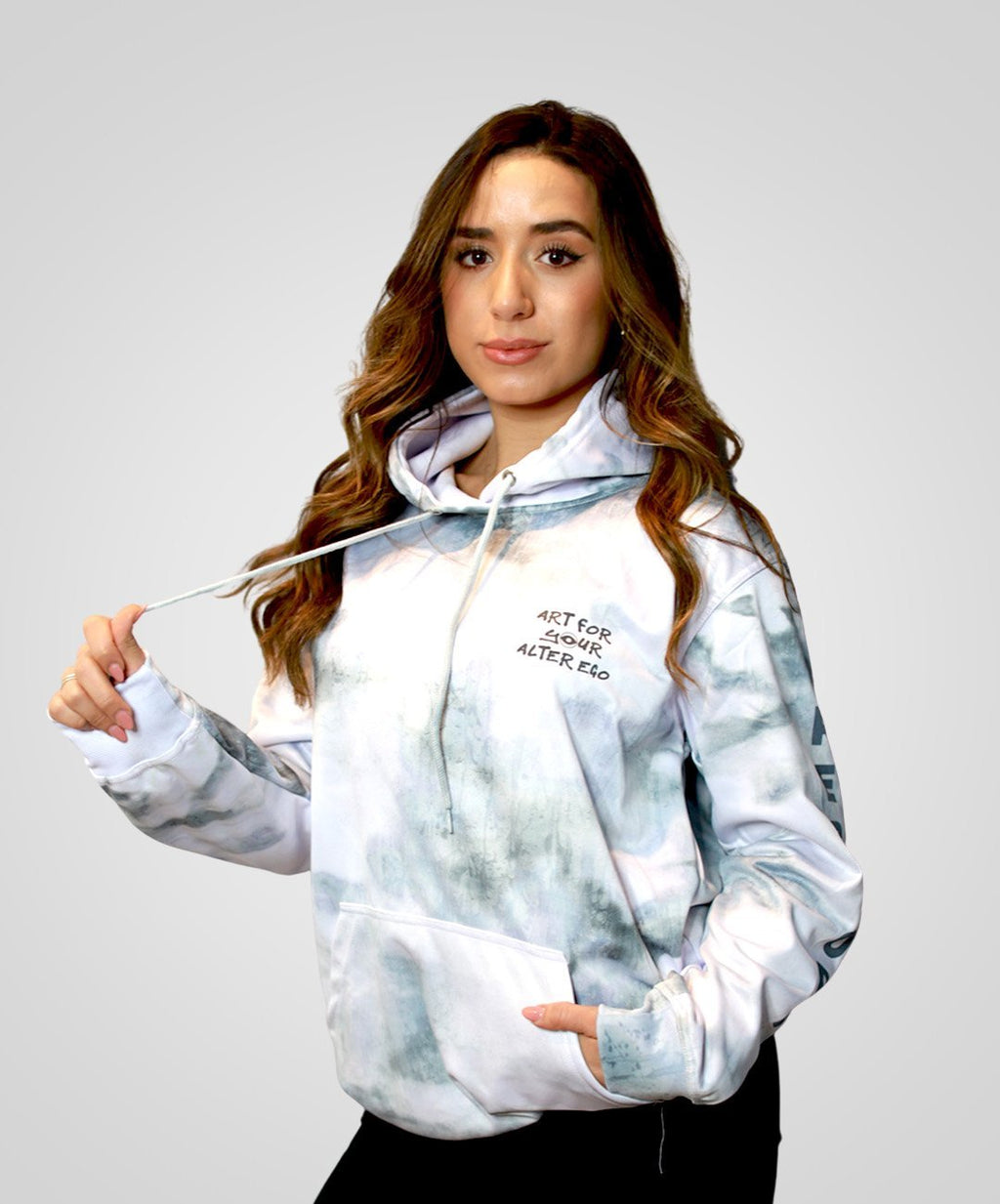 Lead The Pack Tie-Dye Pull-Over Hoodies