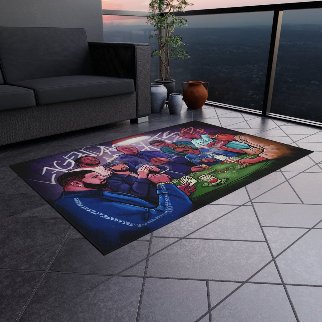 Legendary Hip-Hop Artists Rug