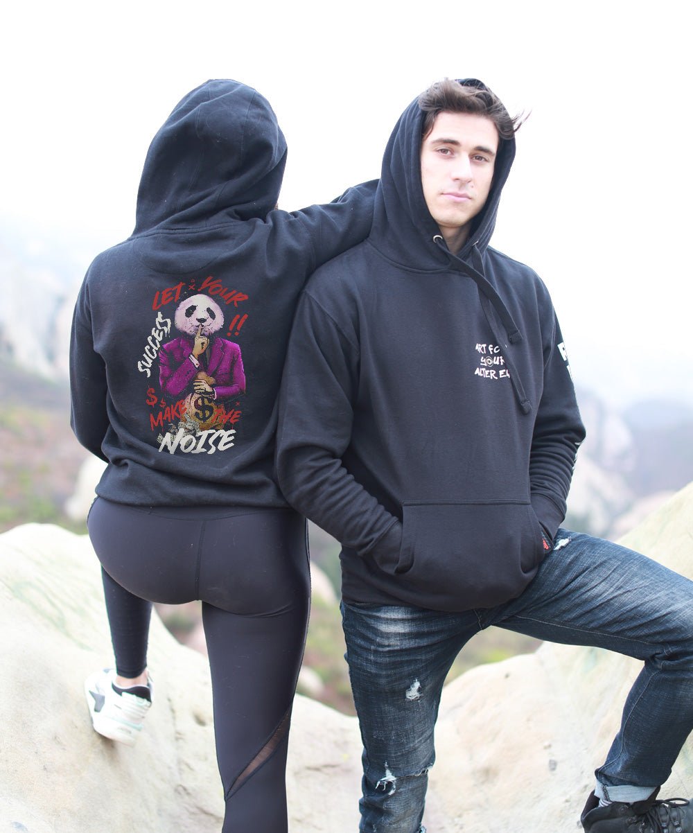 Let Your Success Make the Noise Premium Unisex Hoodie