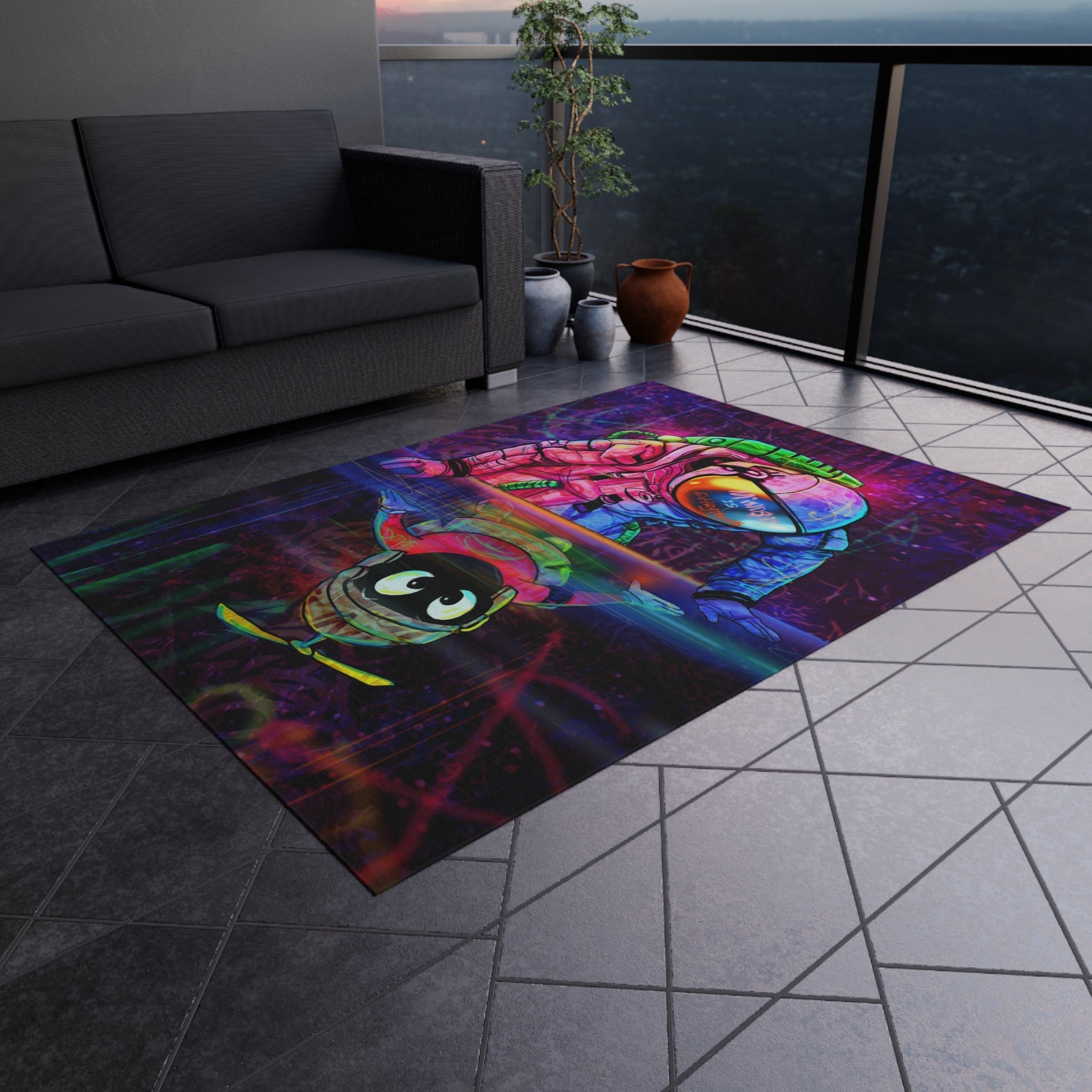 Mindset is Everything Rug