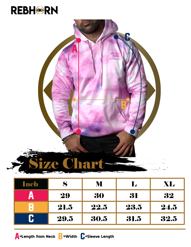 No Boundaries Tie-Dye Pull-Over Hoodies