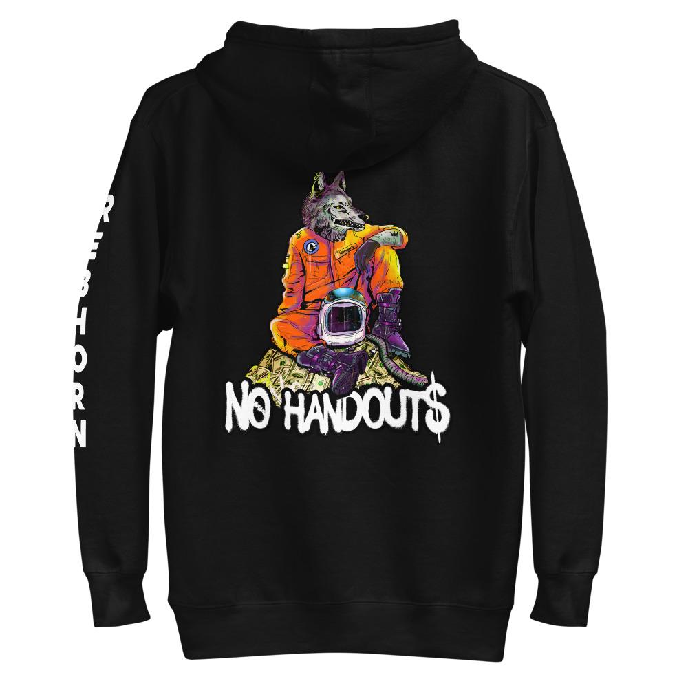 No Handouts Premium Unisex Hoodie