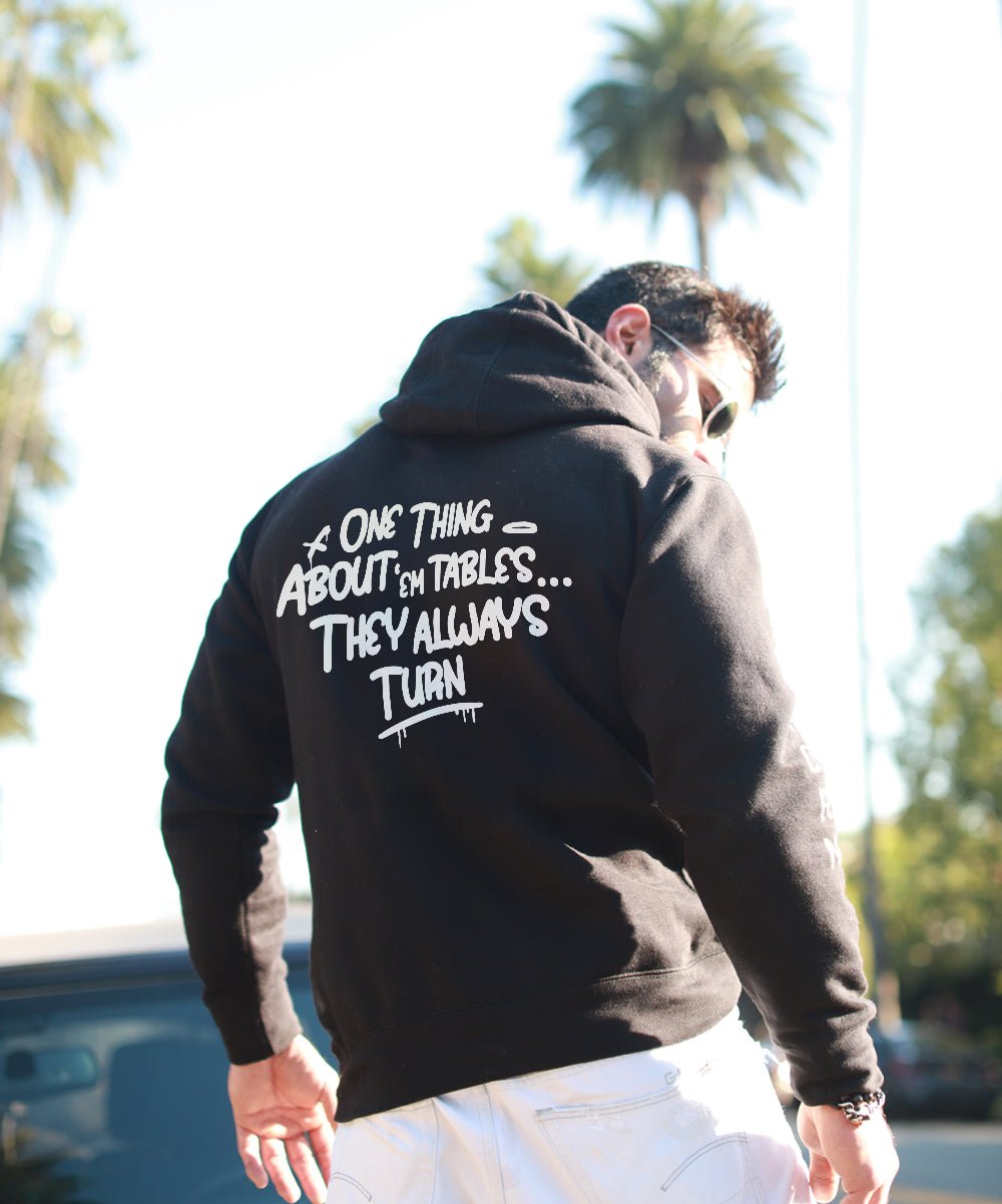 One Thing About Them Tables Premium Unisex Hoodie