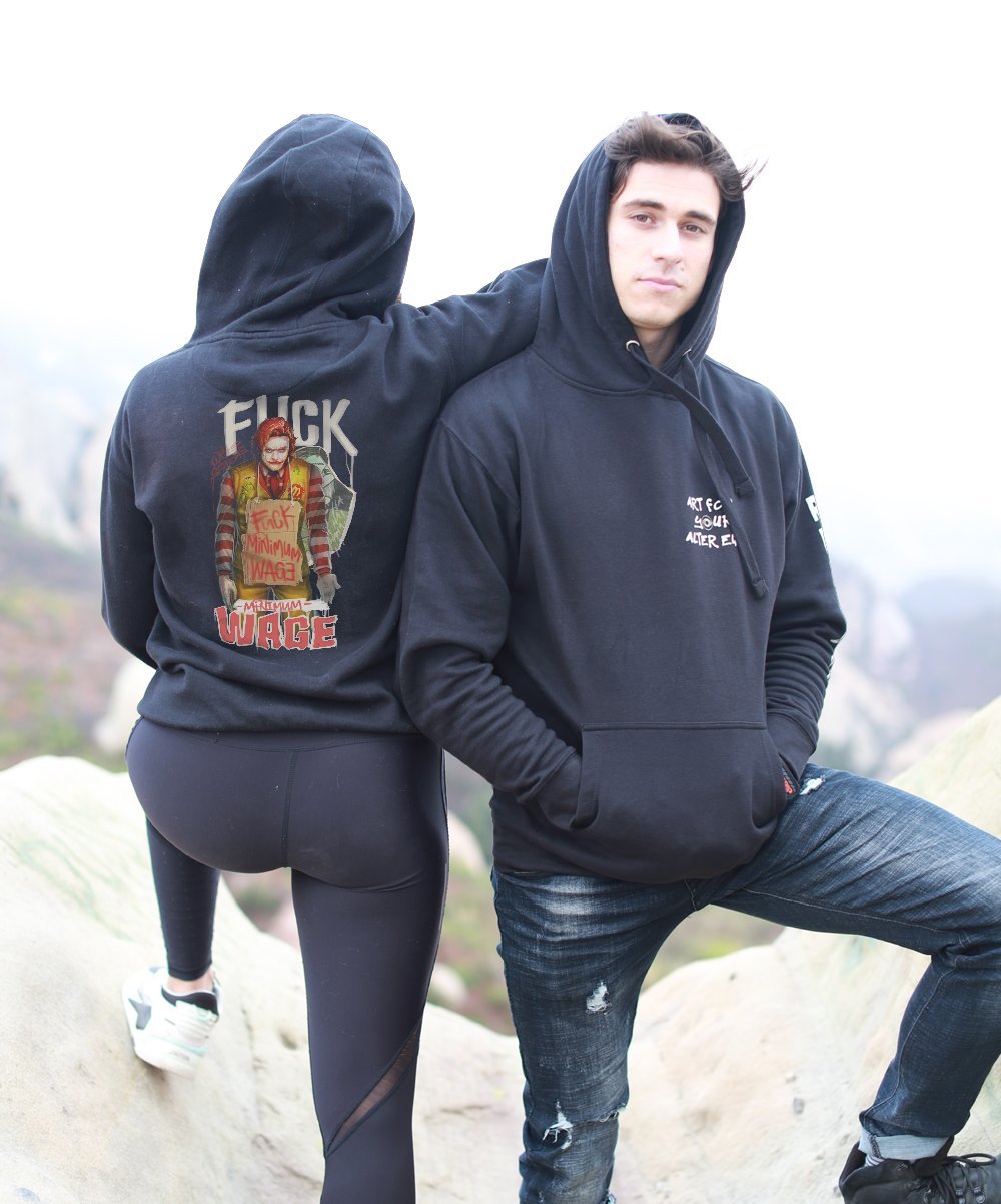 Screw Minimum Wage Unisex Premium Hoodie